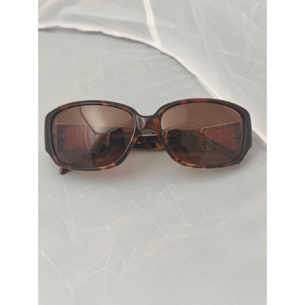 Brighton Crystal Voyage Sunglasses Tortoise Shell Silver Crystal A11737-135 58mm
